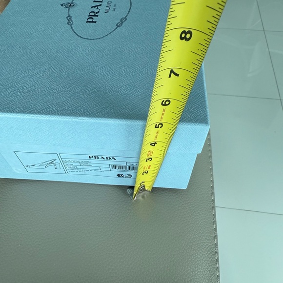 Prada Blue Textured Box - Picture 9 of 9